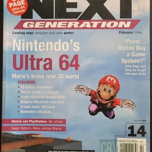 Next Generation #14 Ultra 64 (1996) Magazine