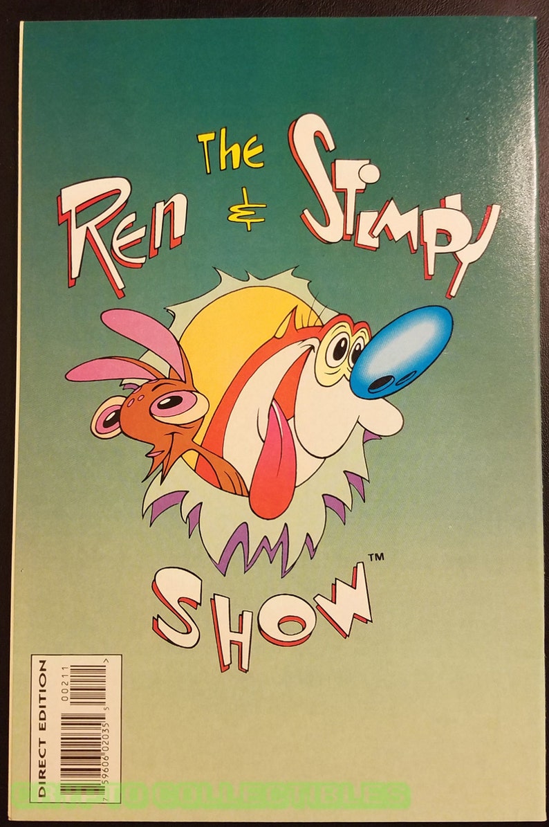 The Ren & Stimpy Show Special 2 Summer Jobs 1994 Comic Book Etsy