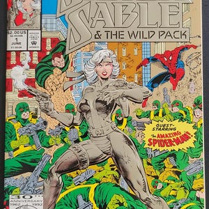 Silver Sable & the Wild Pack #1 (1992) Comic Book