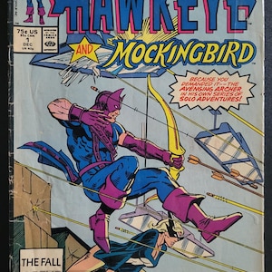 Solo Avengers Starring Hawkeye and Mockingbird #1 (1987) Comic Book