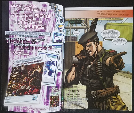 Transformers Gi Joe #1 (2004) Comic Book - Etsy