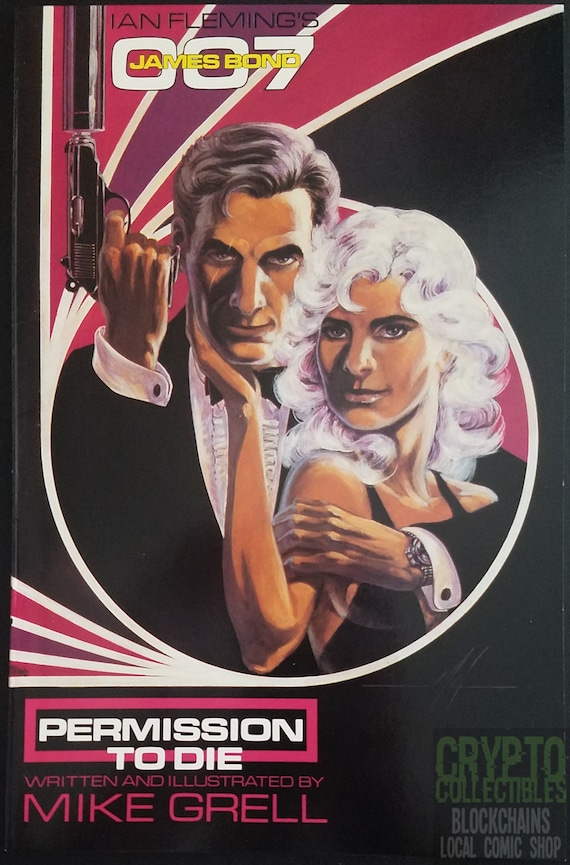 James Bond 007 Permission to Die 3 Issue Complete Set (1991) Comic