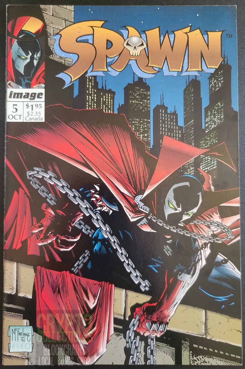 Spawn 5 1992 Comic Book image 1