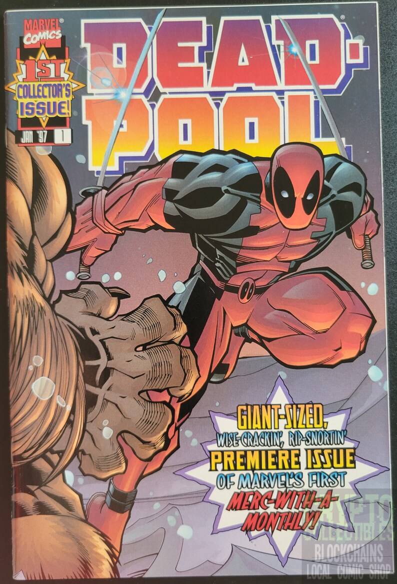 Deadpool 1 1997 Comic Book image 1