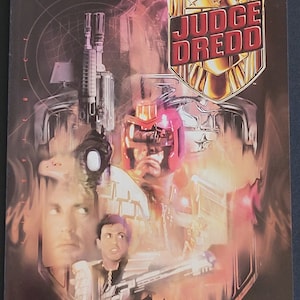 Judge Dredd The Official Movie Adaptation #1 (1995) Comic Book