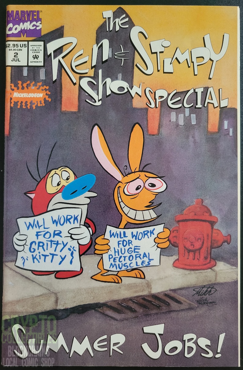 Ren and Stimpy Show 15 Marvel 1994