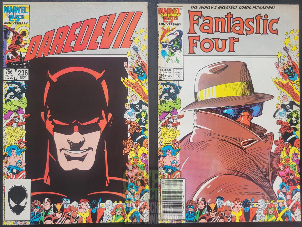 Marvel 25th Anniversary Covers 22 Issue Lot (1986) Comic Books - Etsy