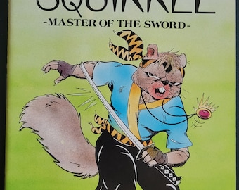 Conjunto completo de Samurai Squirrel 2 Issue (1986) Histórias em quadrinhos
