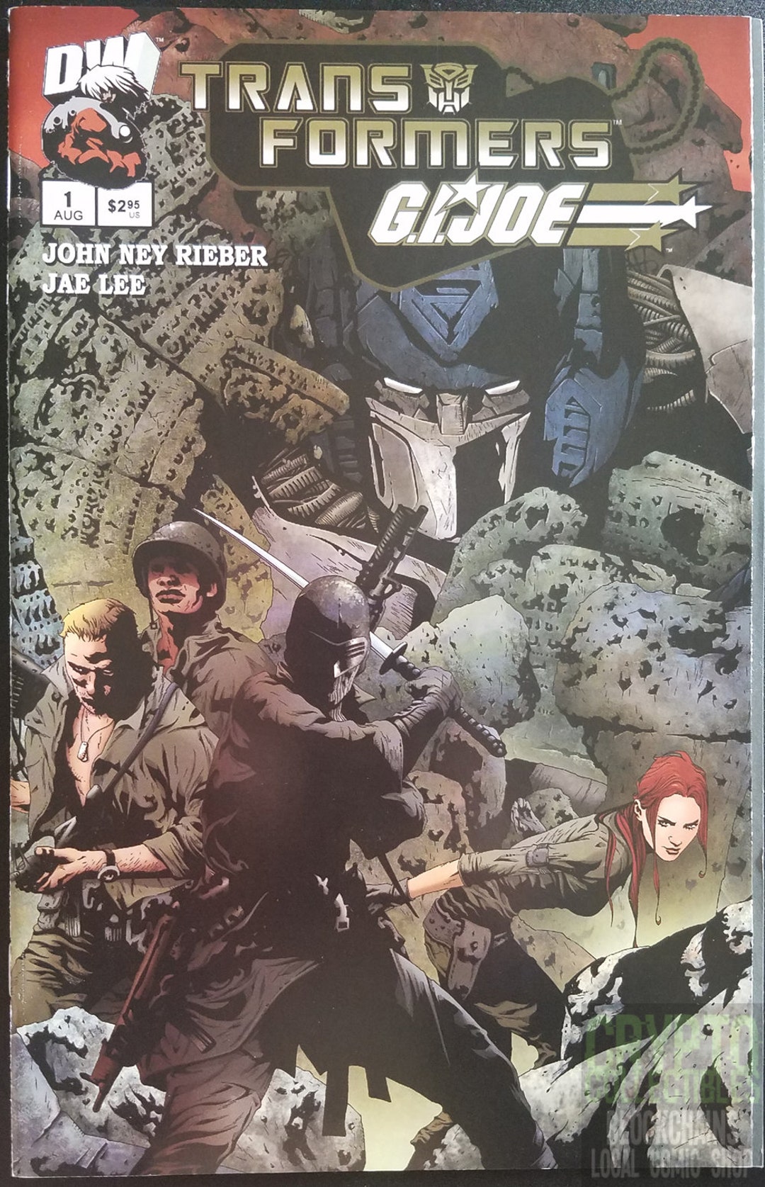 Transformers / G.I. Joe 1 Jae Lee Cover 2003 Comic Book Etsy