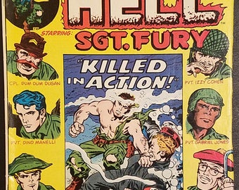 War is Hell #8 starring Sgt. Fury (1974) Comic Book