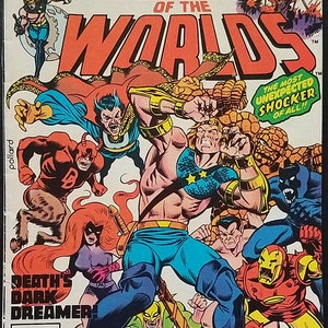 Amazing Adventures 4 Issue Lot featuring Killraven and War of the Worlds (1975-1976) Comic Books