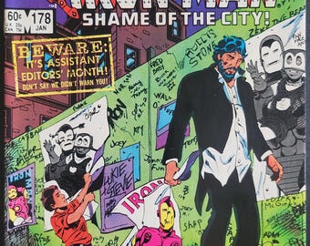 Iron Man #178 (1984) Comic Book