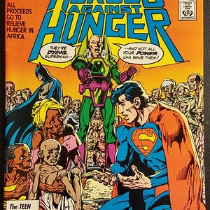 Heroes Against Hunger (1986) Comic Book
