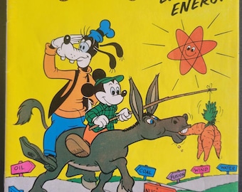 Mickey Mouse and Goofy Explore Energy #1 (1976) Comic Book