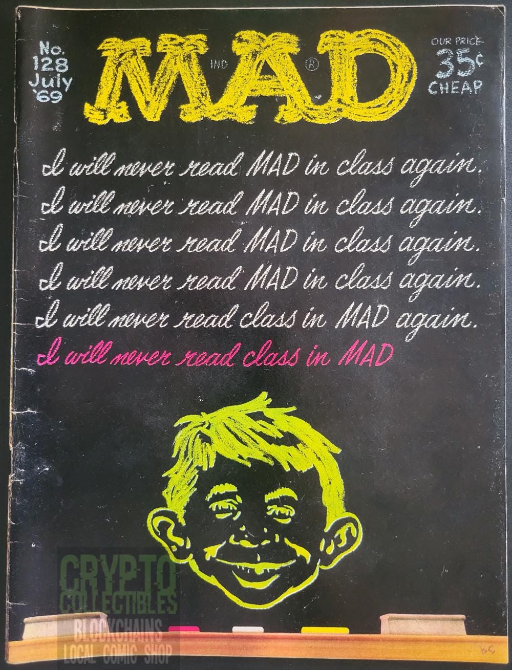 Mad #128 (1969) Magazine - Etsy