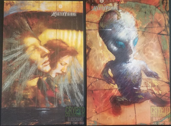 【激レア！】X-Files コレクションカード約80枚！ X-files Topps Master Visions Oversized Artwork Cards - 13 Card Lot