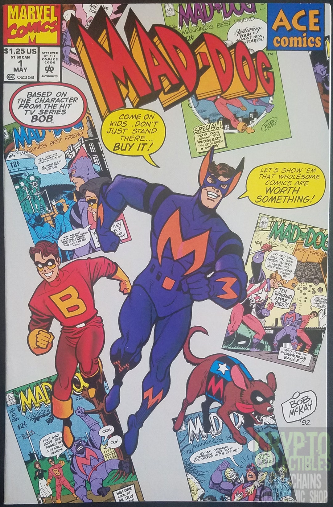 Mad Dog #1 (1993) Comic Book - Etsy