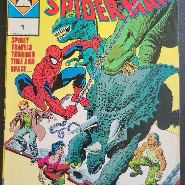 Adventures in Reading starring The Amazing Spider-Man #1 (1990) Comic Book