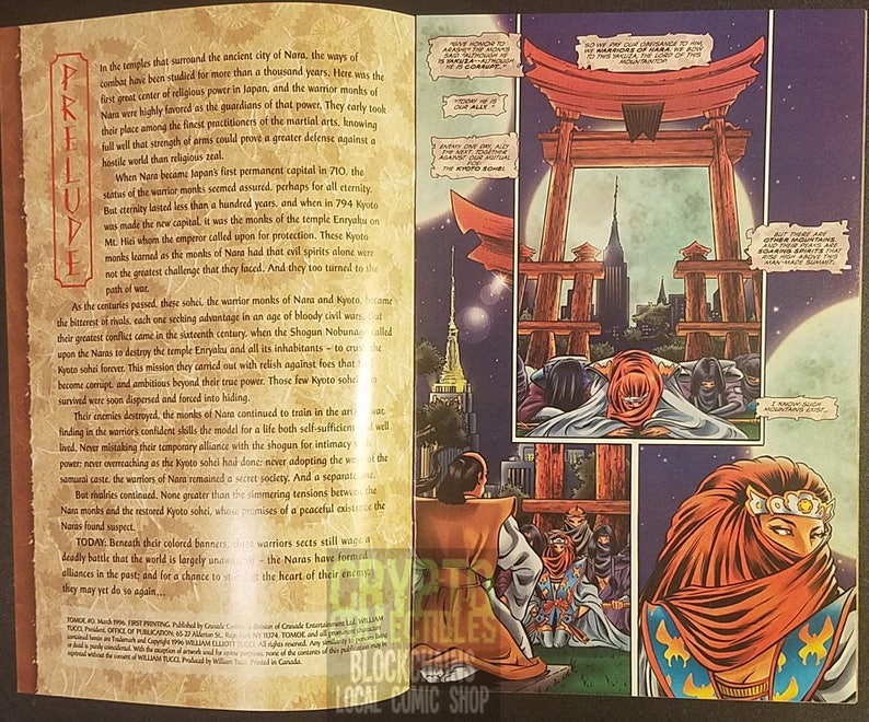 1996 Dan Mishkin /& Amanda Conner Tomoe No.2