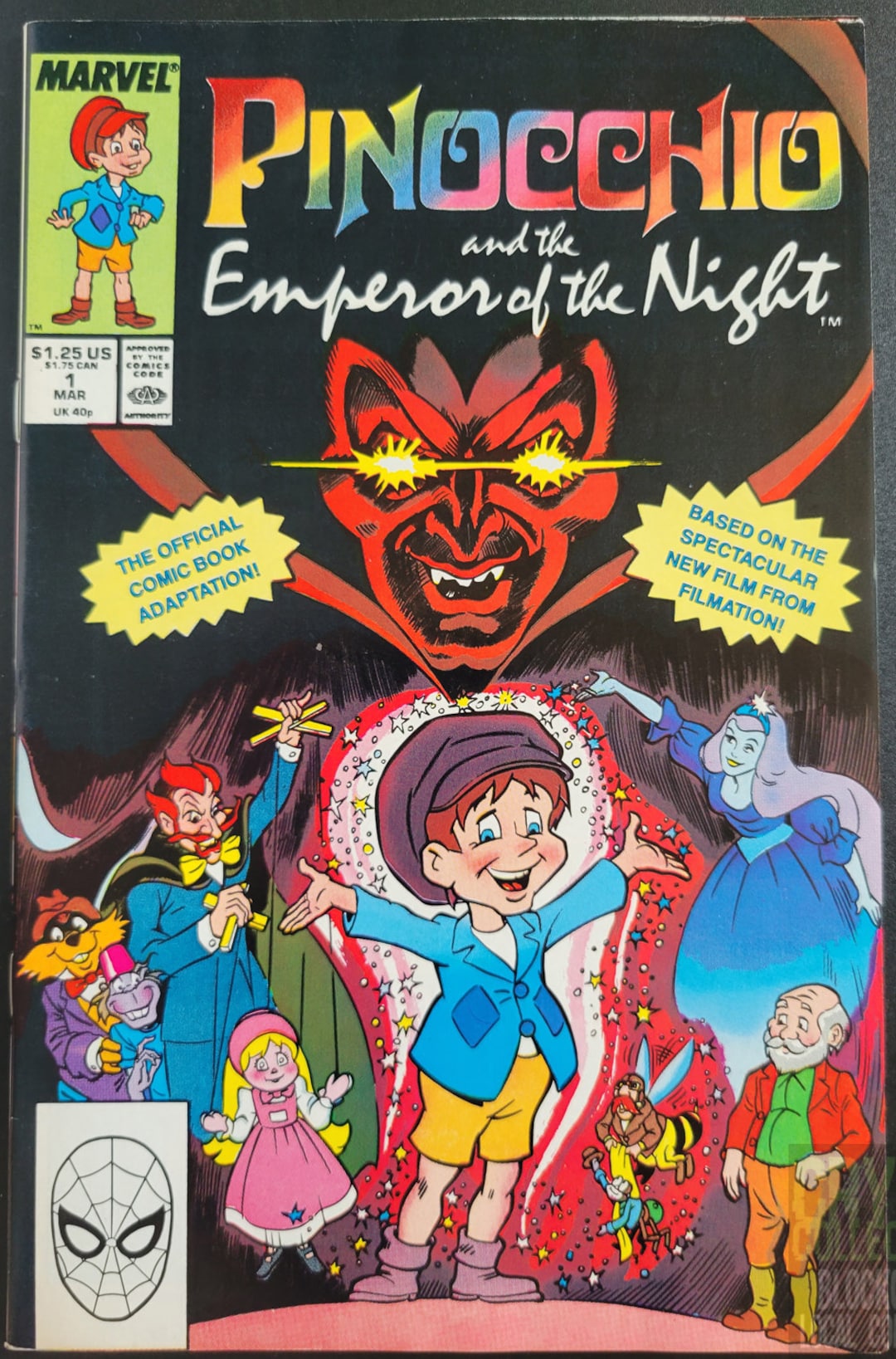 Pinocchio Et L Empereur De La Nuit Pinocchio et lempereur de la nuit 1 1988 Bande dessinée - Etsy France