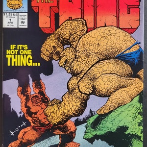 Adventures of The Thing 4 Issue Complete Set (1992) Comic Books