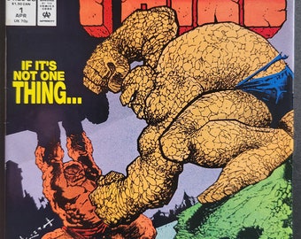 Adventures of The Thing 4 Edition Complete Set (1992) Bandes dessinées