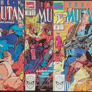 New Mutants 59 Issue Lot, Issue 1 Signed by Bob McLeod 1983-1991 Comic Books image 7