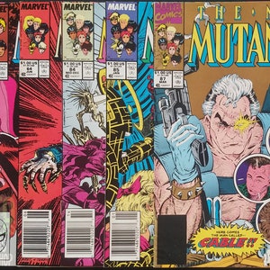 New Mutants 59 Issue Lot, Issue 1 Signed by Bob McLeod 1983-1991 Comic Books image 6