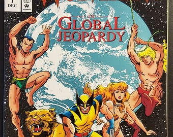 Wolverine in Global Jepardy (1993) Comic Book