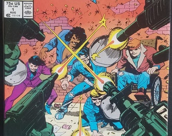 Wolfpack #1 & 2 (1988) Comic Books