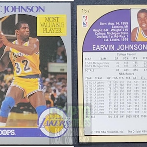 Cartes à collectionner Magic Johnson (1990)