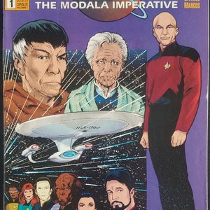 Star Trek The Next Generation The Modala Imperative #1 & 2 (1991) Comic Books
