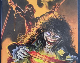 Evil Ernie Series 2 Vintage Trading Cards Dealer Sell Sheet. 8.5