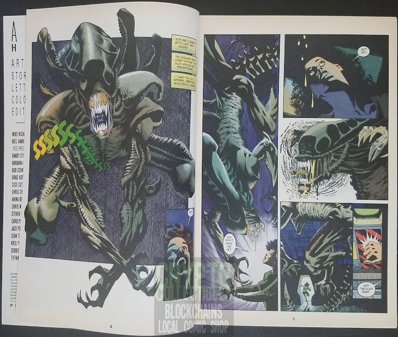 Aliens Hive #1 (1992) Comic Book - Etsy