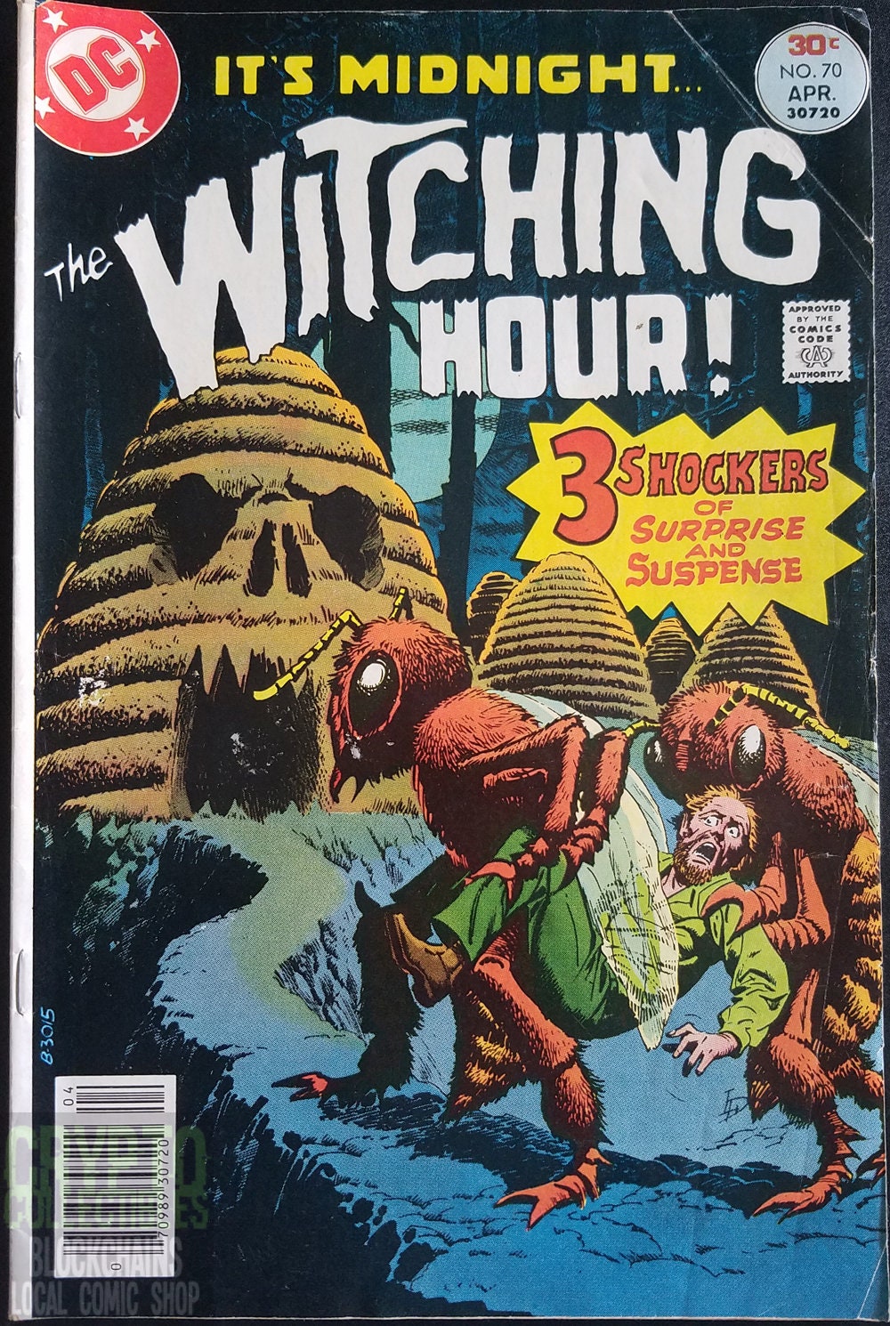 It S Midnight The Witching Hour 70 1977 Comic Book Etsy