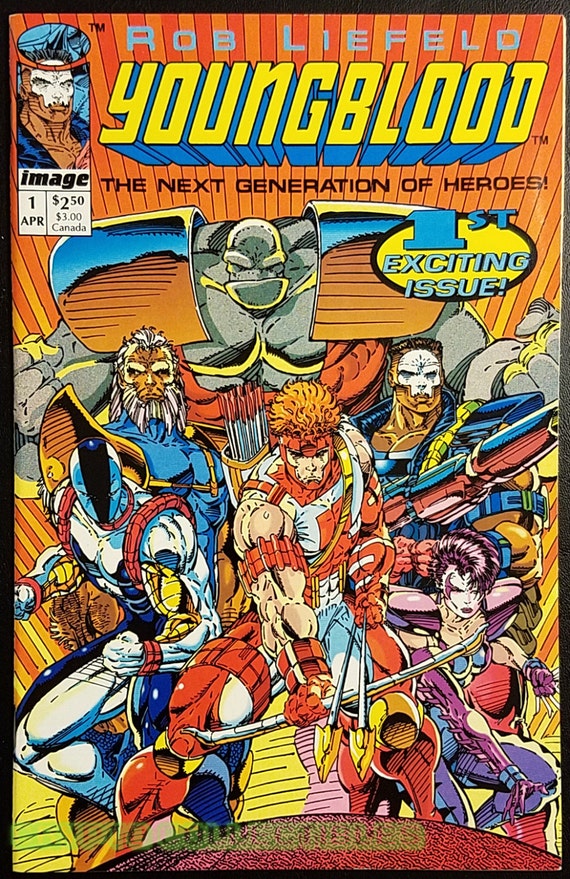 Youngblood / Rob Liefeld 10 Issue Lot (1992-1997) Comic Books