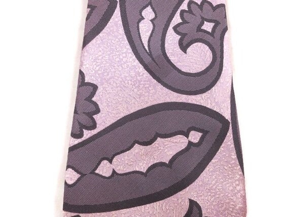 Groovy purple 1970s necktie VFG - image 4