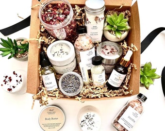Build Your Own Natural Spa Gift Box | Self Care Package