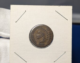 1880 Indian Head Penny