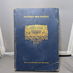 Antique German Book