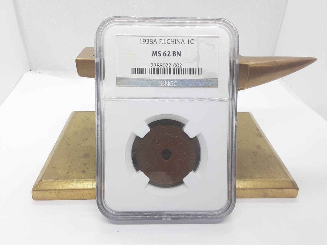 1938A F I China 1C NGC MS 62 BN - Etsy