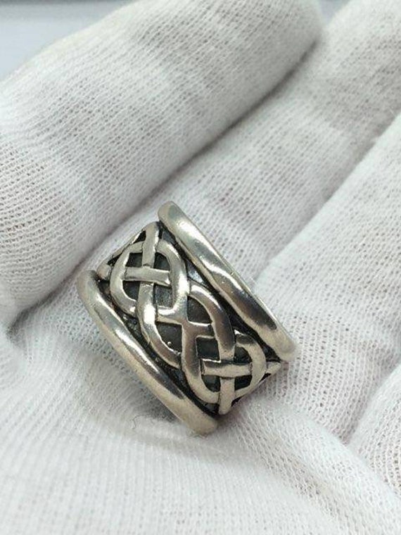 Genuine Bolvar Designer Sterling Silver Ring - image 3
