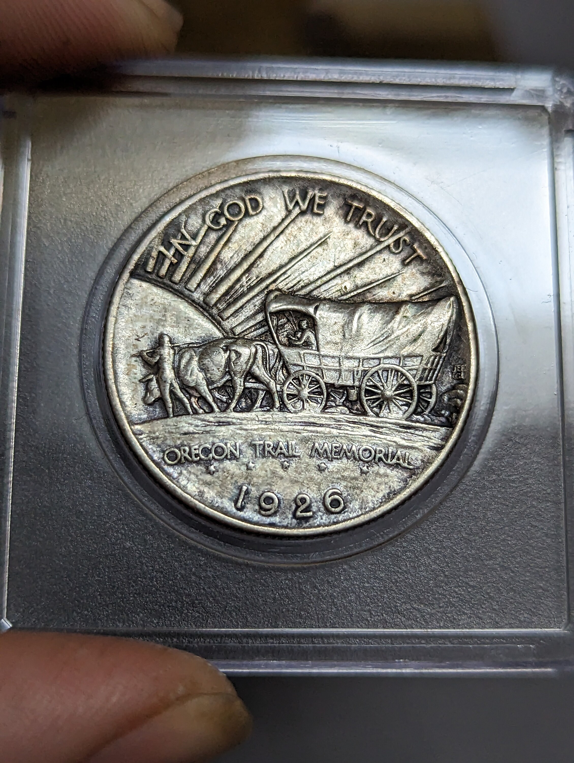 1926年オレゴントレイルハーフドル米国記念コイン - Etsy 日本