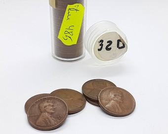 1932 D Semi Key Date Wheat Penny