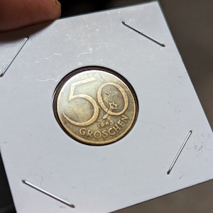 1963 Republik Ostrich 50 Groschen
