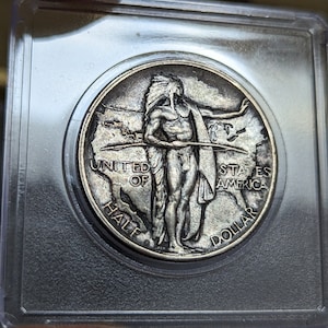 1926s Oregon Trail halber Dollar US Gedenkmünze