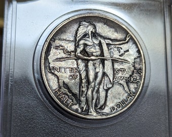 1926年 米国 オレゴントレイル記念 1/2ドル銀貨 il_340x270.4986708762_b23r.jpg