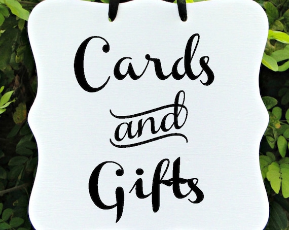 Cards and Gifts Sign, Weddings, Wedding Sign, Reception Sign, Baby Shower Sign, Anniversary Sign, Graduation Sign, Event Sign, Birthday Sign