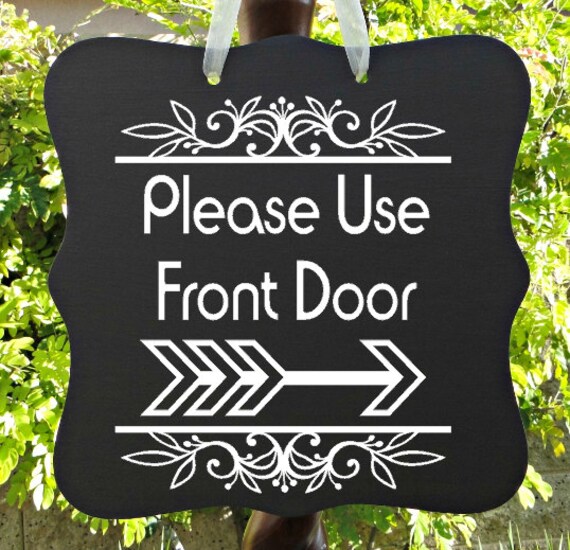Front Door Sign, Home Decor, Welcome Sign, Door Hanger