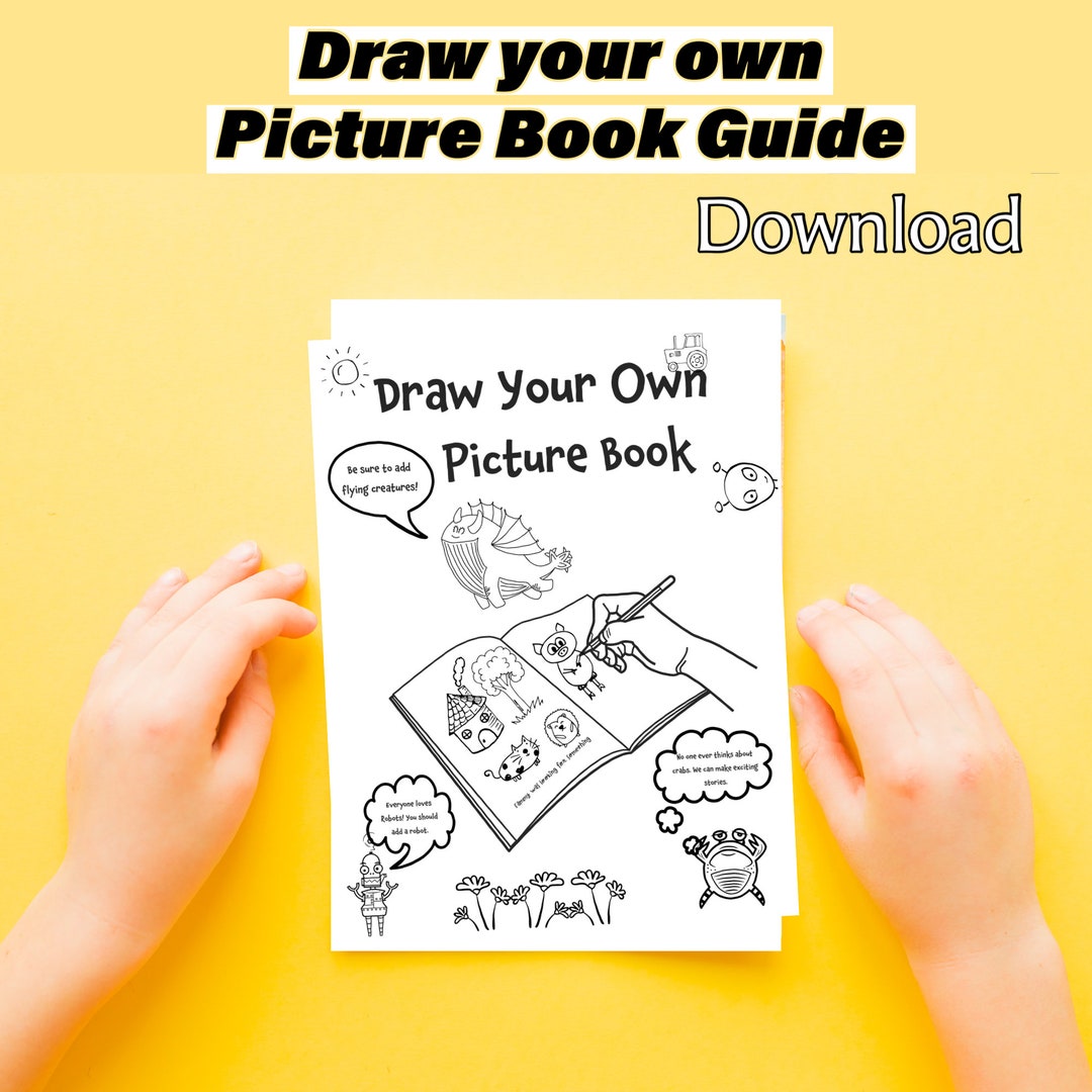 FREE 19 Page Story Book Creator Included With Children's - Etsy